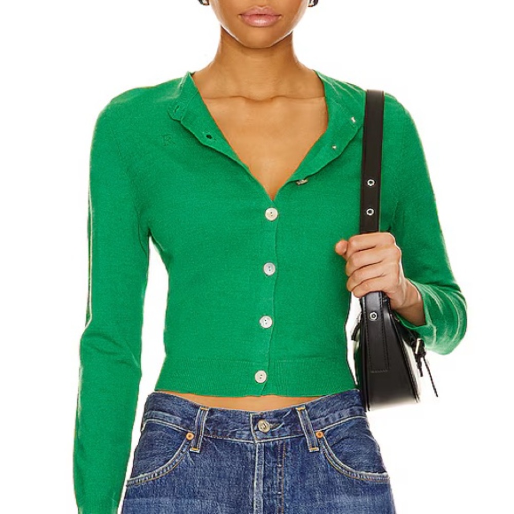 Cameron Cardigan in Grass
